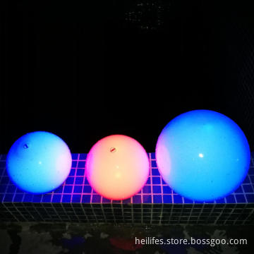 Outdoor solar rechargeable LED ball light